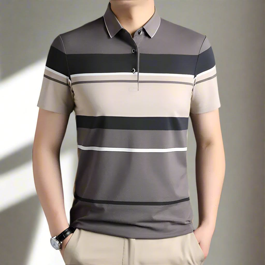 Timeless Striped Polo