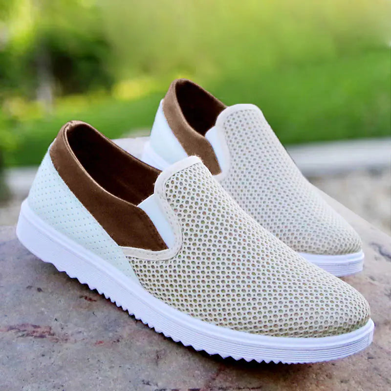 Summer Mesh Slip-On Casual Shoes